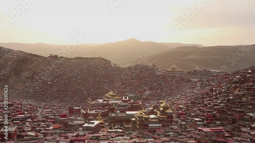 Larung gar(Buddhist Academy) in Sichuan, China.