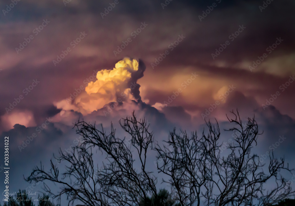Fototapeta premium Storm clouds!