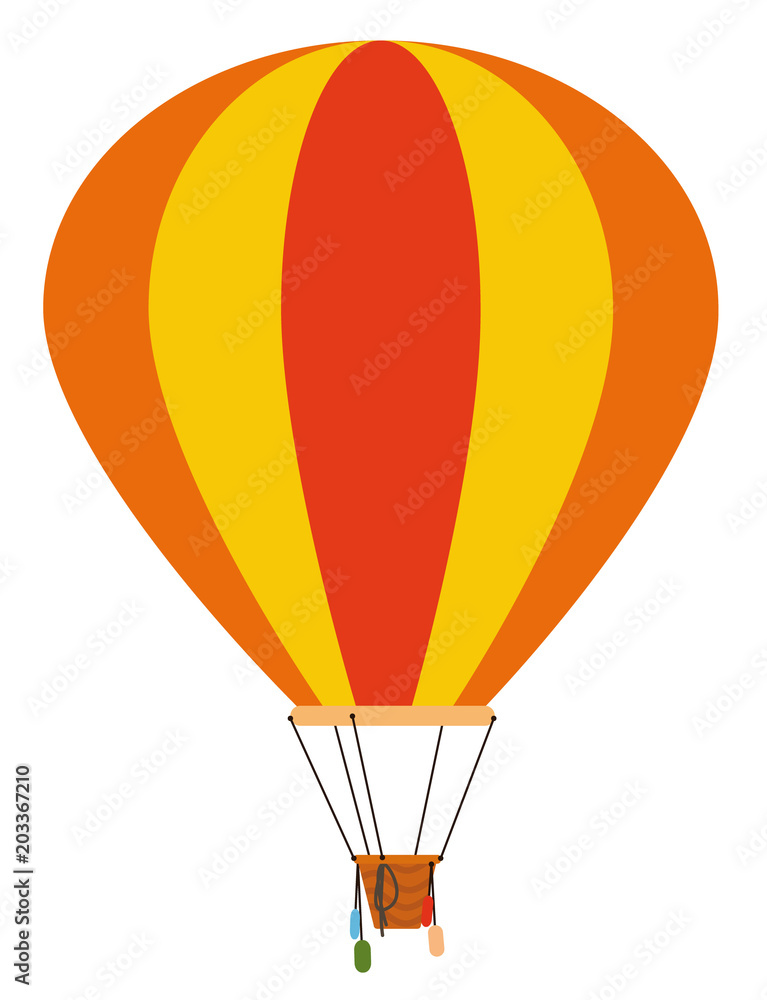 Obraz premium balon gotowy do odlotu