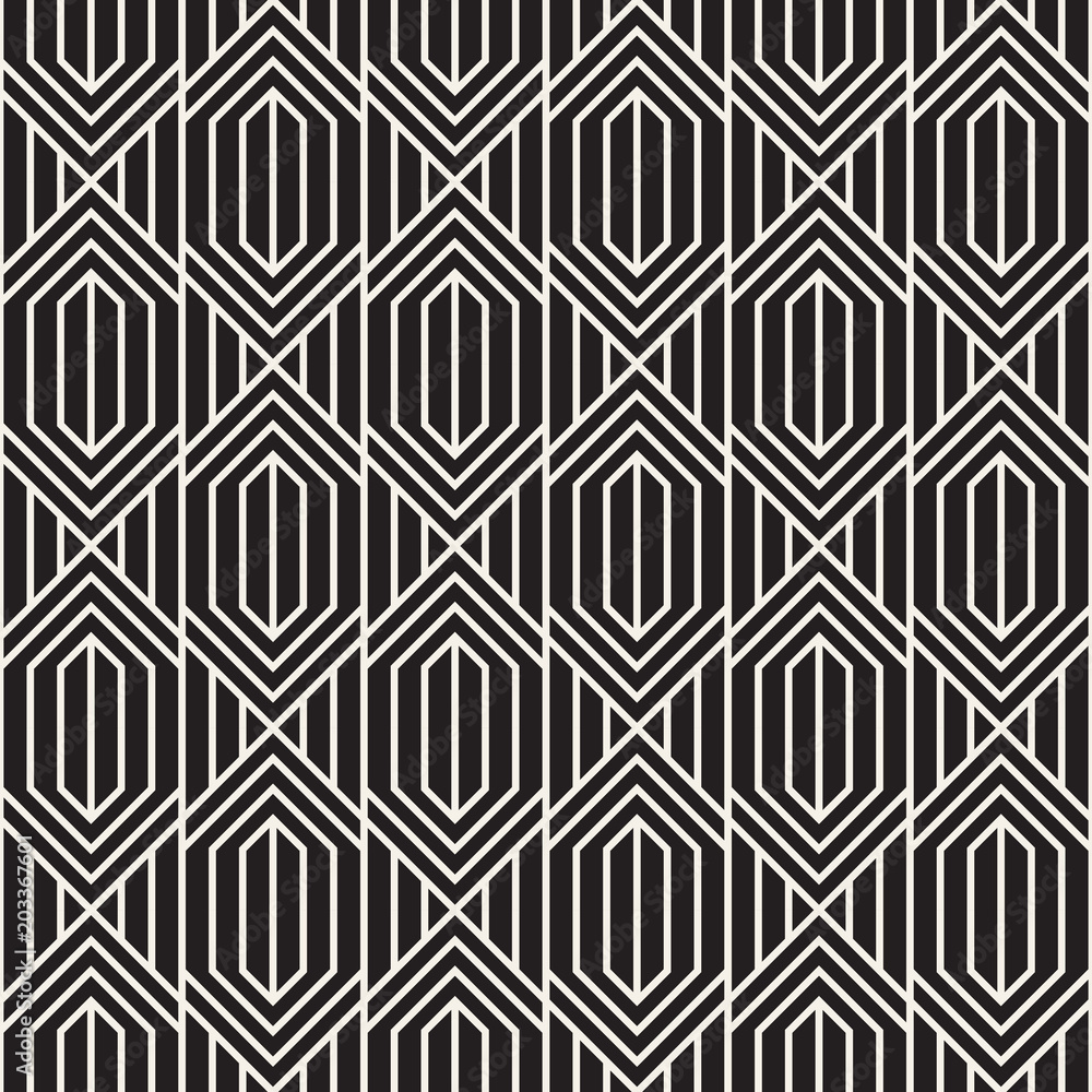 Vector seamless pattern. Modern stylish abstract texture. Repeating geometric tiles Vector seamless pattern. Modern stylish abstract texture. Repeating geometric tiles
