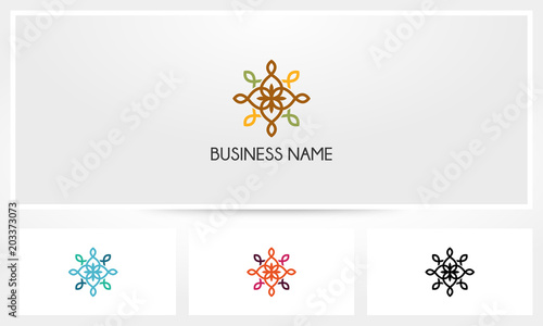 Mandala Yoga Zen Logo