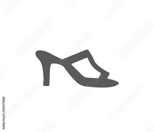 Woman High Heel Shoes and Sandal Icon