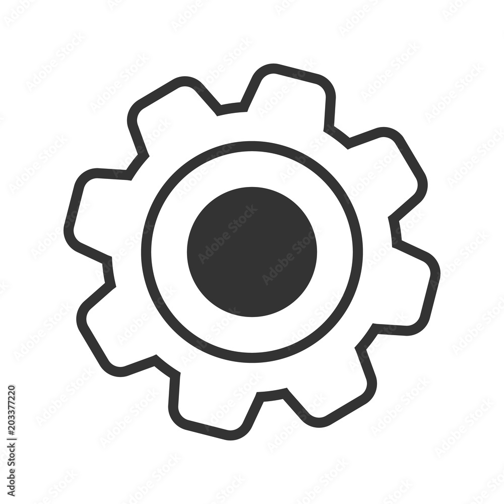 gear icon, service icon, maintenance icon vector gear icon, service icon, maintenance icon vector