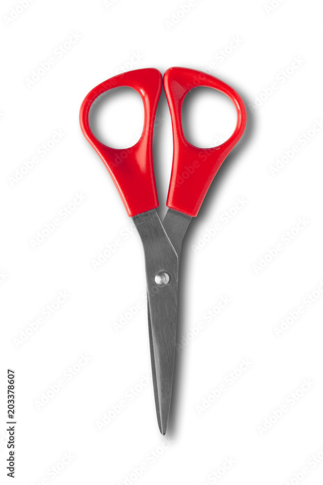 Pair of scissors isolated on white background Pair of scissors isolated on white background