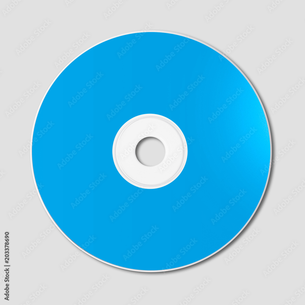 Blue CD - DVD mockup template isolated on Grey Blue CD - DVD mockup template isolated on Grey