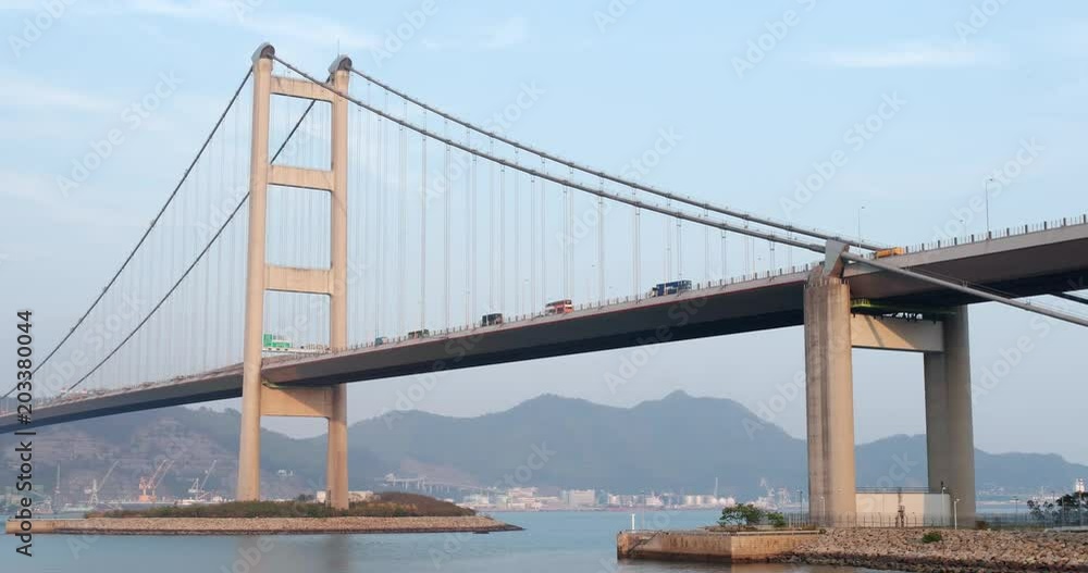 Hong Kong Tsing Ma bridge Hong Kong Tsing Ma bridge
