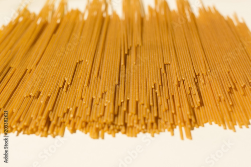 Spaghetti geometric background on white