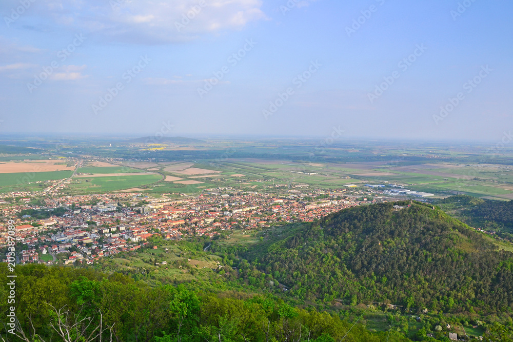 View of Sarospatak city, Hungary. View of Sarospatak city, Hungary.