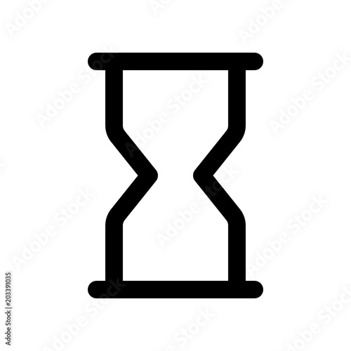 hourglass empty