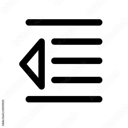 indent