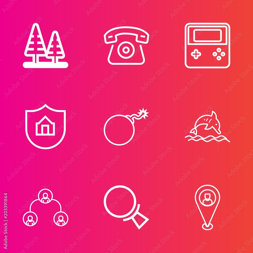 Premium set with outline vector icons. Such as green, animal, cell, nuclear, structure, telephone, weapon, protect, business, landscape, tree, trunk, company, technology, arrow, pine, smartphone, war Premium set with outline vector icons. Such as green, animal, cell, nuclear, structure, telephone, weapon, protect, business, landscape, tree, trunk, company, technology, arrow, pine, smartphone, war