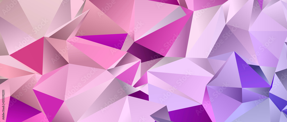 Abstract Low-Poly triangular modern background Abstract Low-Poly triangular modern background