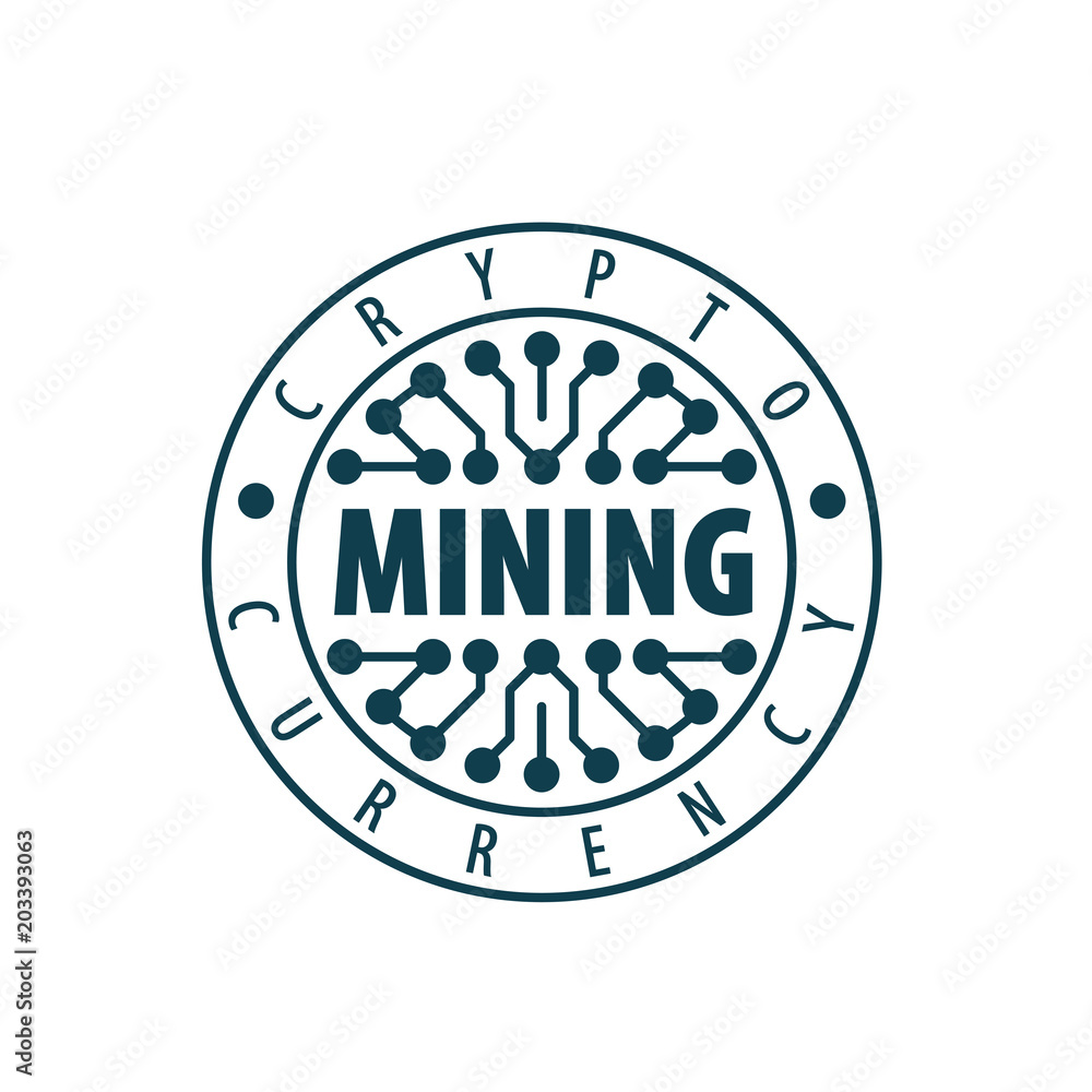 Fototapeta premium Digital currency mining