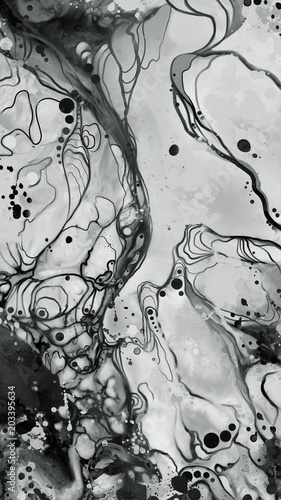 Obraz na płótnie grunge czarno-biały obraz abstrakcyjnych wzorów