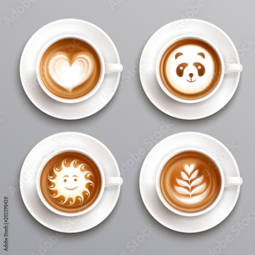 Latte Coffee Art Set