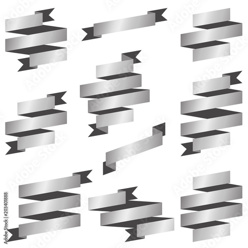 collection silver banners