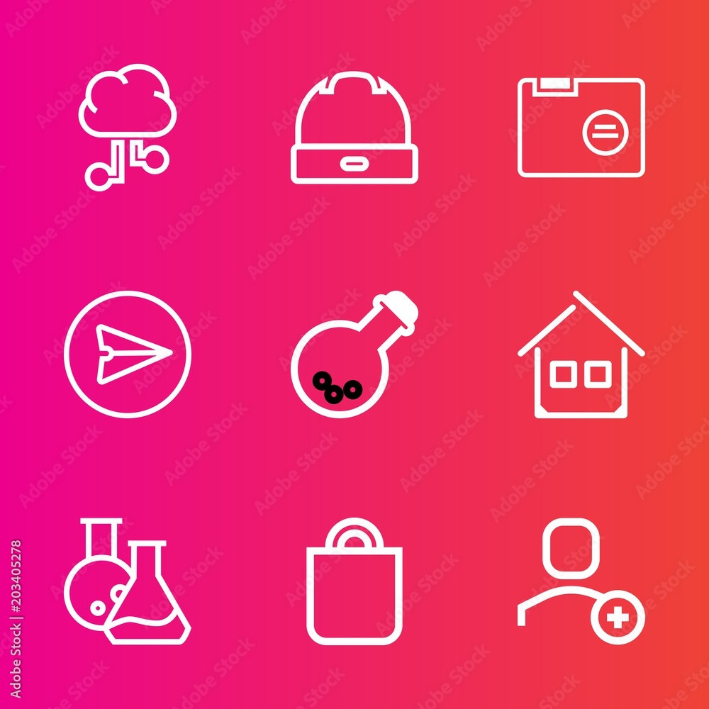 Premium set with outline vector icons. Such as empty, folder, office, open, home, style, cloud, celebration, technology, email, user, computing, fashion, architecture, estate, business, communication Premium set with outline vector icons. Such as empty, folder, office, open, home, style, cloud, celebration, technology, email, user, computing, fashion, architecture, estate, business, communication