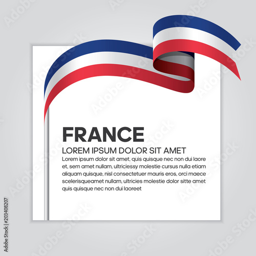 France flag background