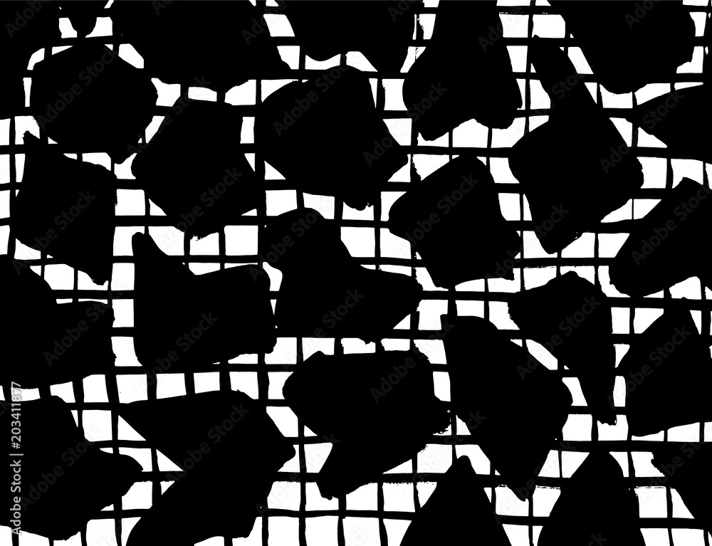 Fototapeta premium Grunge pattern. Abstract design. Vintage background.