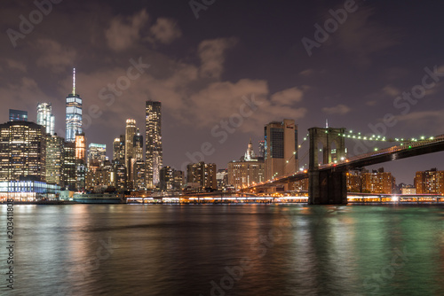 Brooklyn Bridge in New York City © anderm