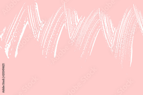 Natural soap texture. Admirable millenial pink foam trace background. Artistic overwhelming soap suds. Cleanliness, cleanness, purity concept. Vector illustration.