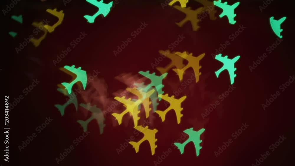 Shaped Bokeh Background or Overlay using festive lights Shaped Bokeh Background or Overlay using festive lights