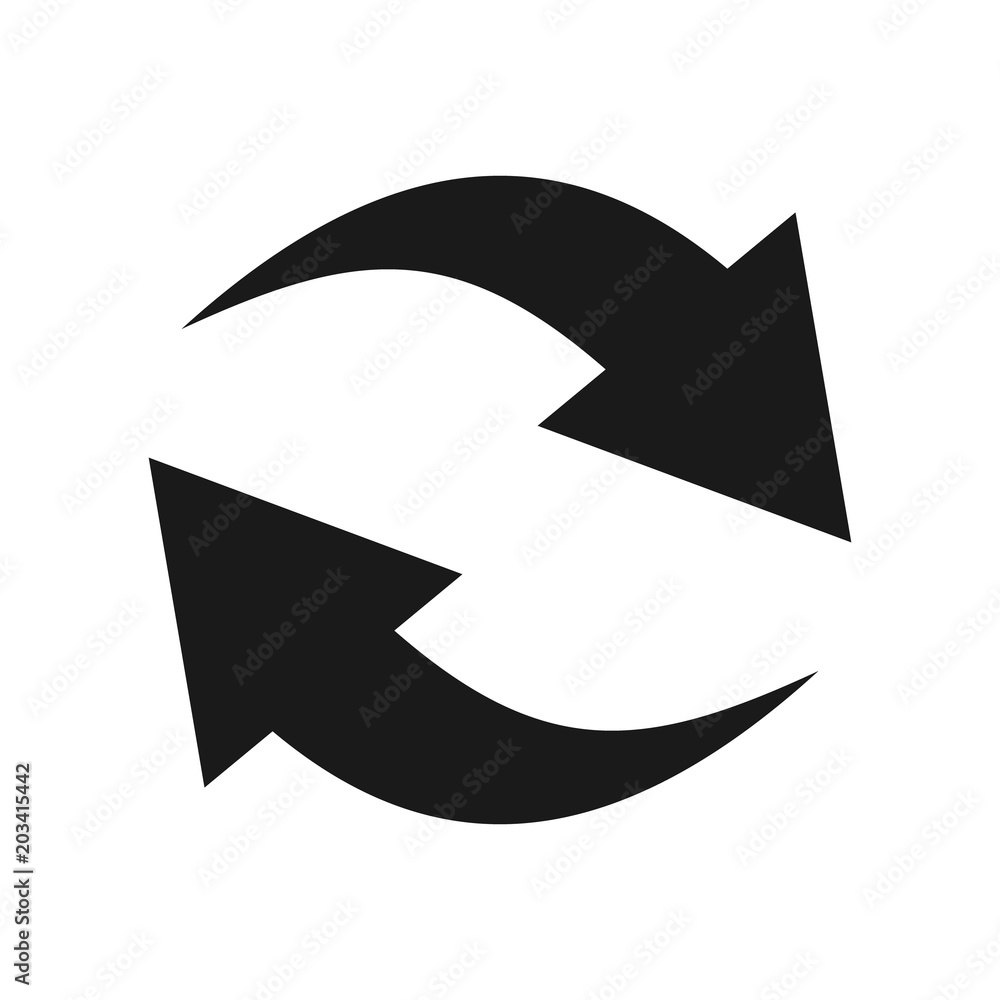 renew icon vector renew icon vector