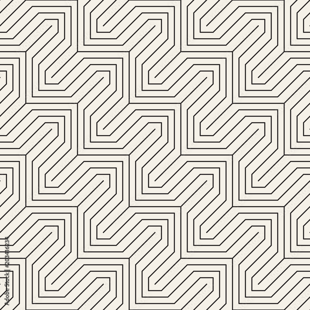 Vector seamless pattern. Modern stylish abstract texture. Repeating geometric tiles.. Vector seamless pattern. Modern stylish abstract texture. Repeating geometric tiles..