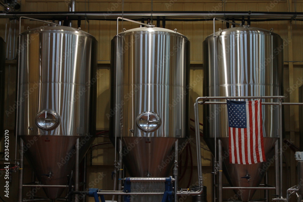 Obraz premium Brewing in the US