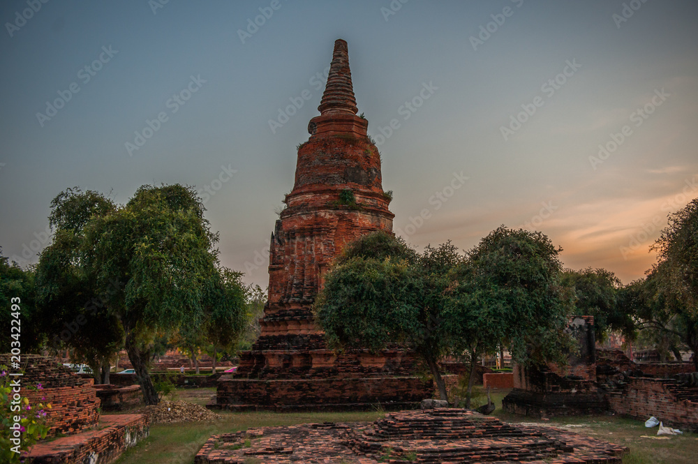 Fototapeta premium Ayutthaya, thailande