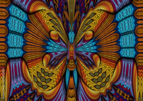 Bajkowy motyl