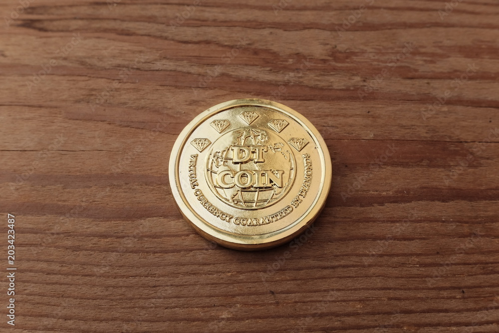 ditcoin coin isolated ditcoin coin isolated