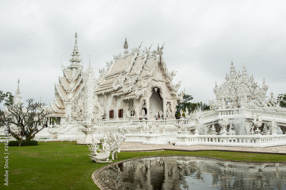 Temple blanc Thailande, Wat Rong Khun Chiang Rai