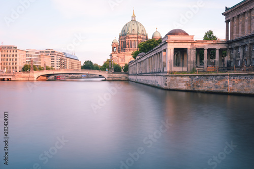 Berlin Cathedral at sunset