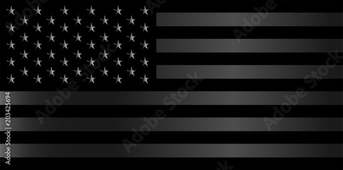 American flag background vector silver 