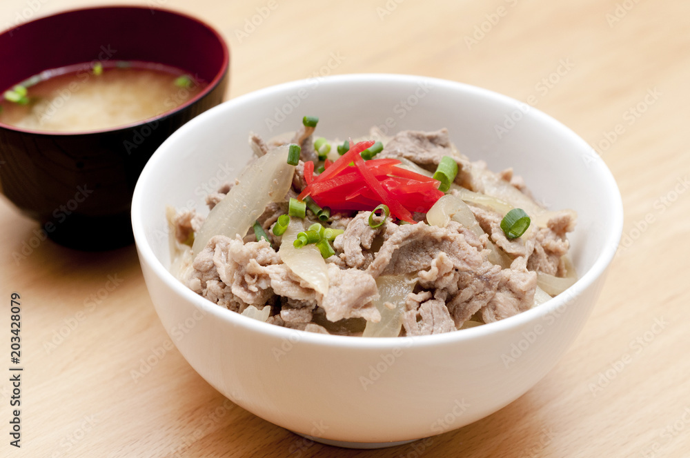 豚丼 豚丼