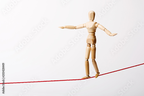 Fotografie Herausforderung, Seiltanz, Balance