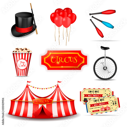 Travelling Circus Elements Set
