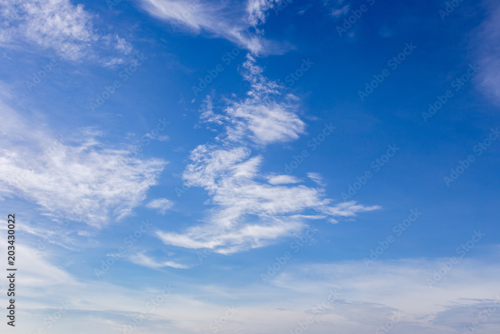 Blue sky background with clouds, background sky Blue sky background with clouds, background sky