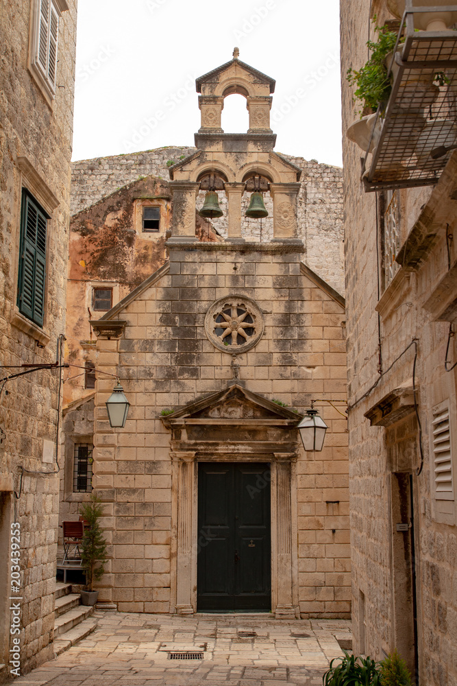 Kirche in der Altstadt Dubrovniks
