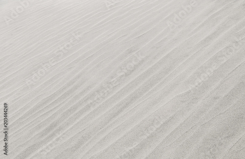 White washed sand dunes and texture