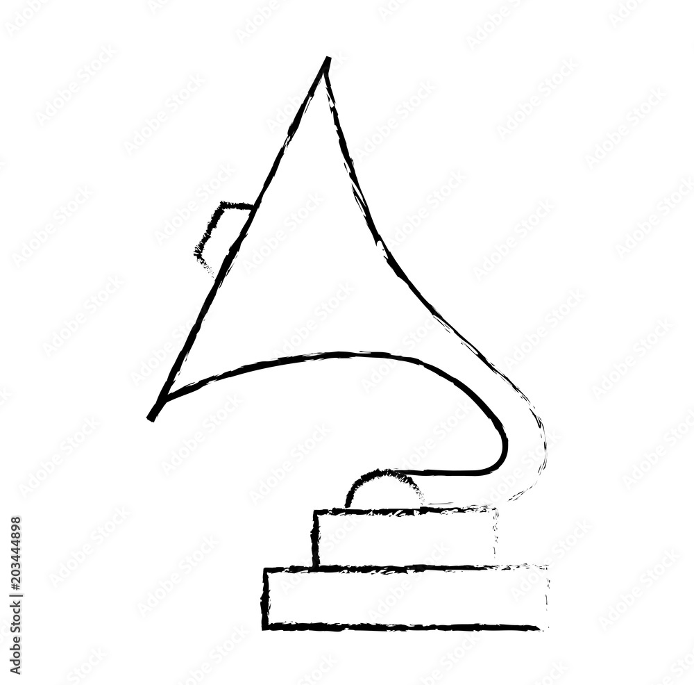phonograph retro music icon vector illustration design phonograph retro music icon vector illustration design