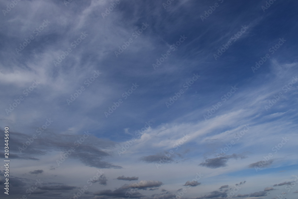 the sky in the daytime, the dark sky before the rain with clouds the sky in the daytime, the dark sky before the rain with clouds