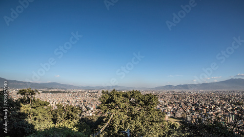 Overview over Kathmandu