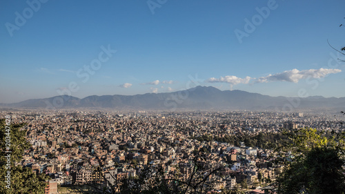 Overview over Kathmandu