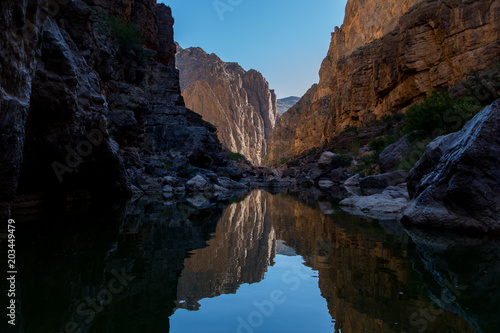 Canyon Reflections in Big Bend