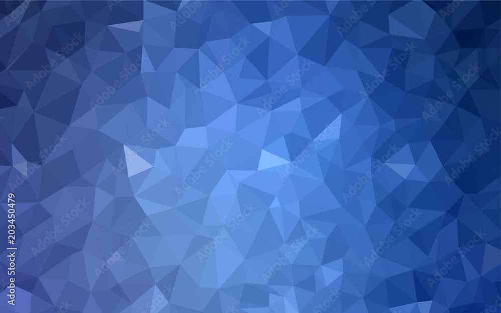 Light BLUE vector abstract mosaic background. Light BLUE vector abstract mosaic background.