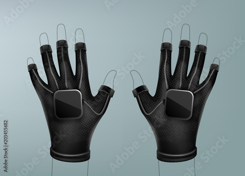 Wireless vr gloves