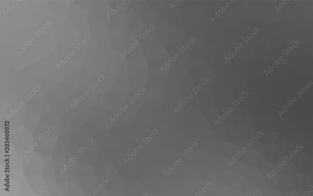 Light Gray vector abstract polygonal background. Light Gray vector abstract polygonal background.