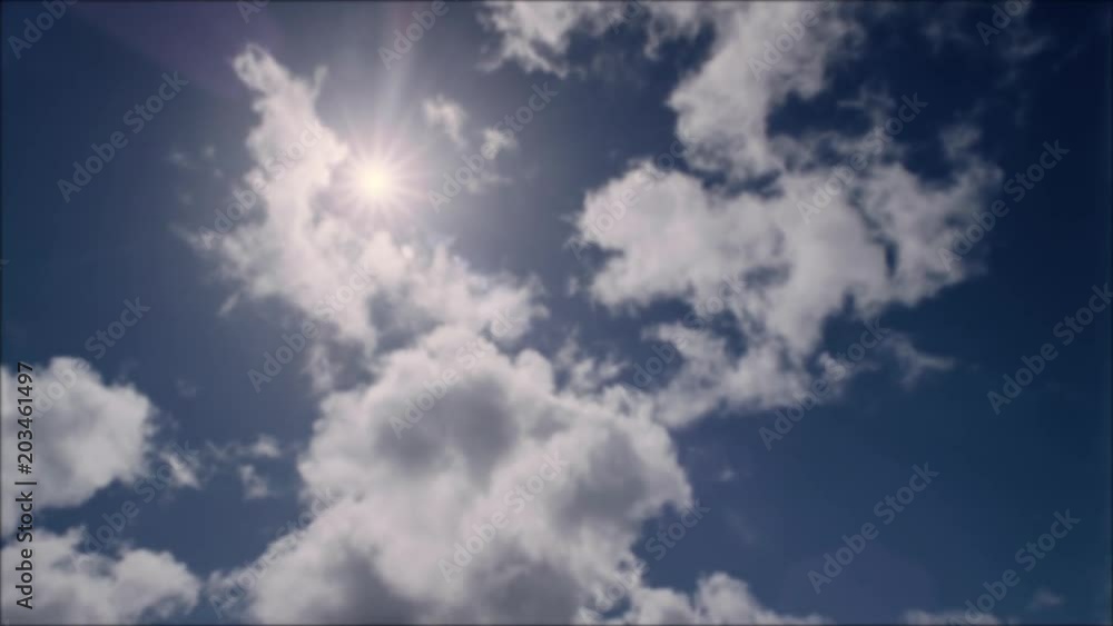 Businessman shaking hands with businesswoman with two hands with cloudy sky on background Businessman shaking hands with businesswoman with two hands with cloudy sky on background